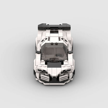 Built-up Block Series 8-grid Racing Model 1835e964 63bb 4c41 ae01 ae030a77ba49