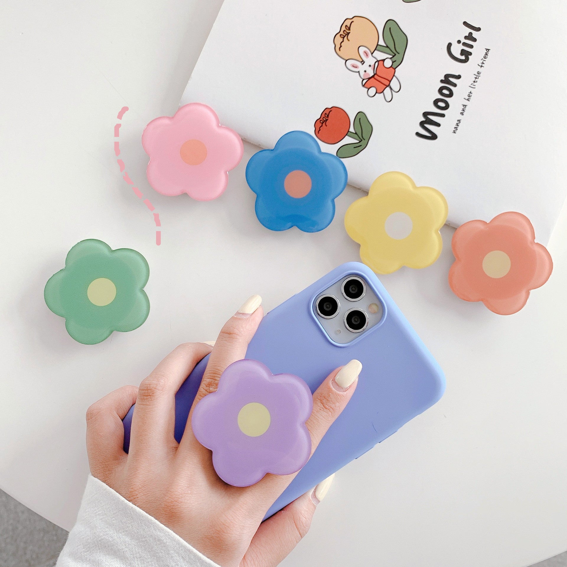 Small   flowers epoxy airbag bracket - 图片 4