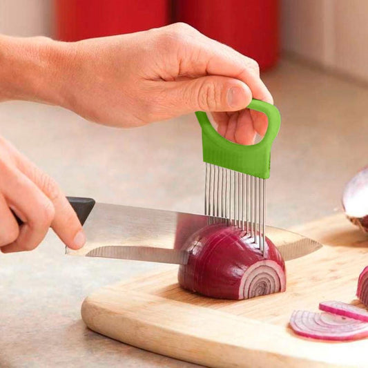 Vegetable Holder Cutting Aid Guide 1839878749958