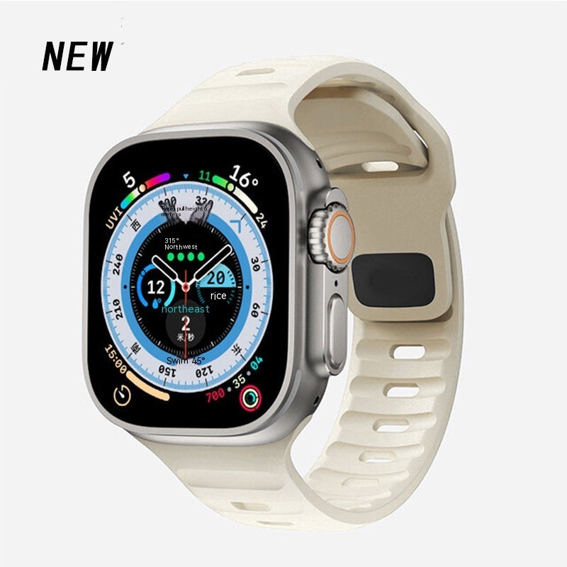 New Fashion Monochrome Silicone Strap 183d6291 c17d 4687 863e 437dac23f4c1 trans