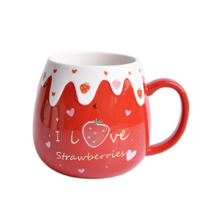 Ceramic Coffee Mug With Lid And Spoon Cute Creative Kawaii Water 184034fe e4c9 47c7 a835 999aff7d9fcf