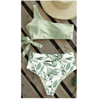 Split swimsuit female shoulder strap 1841148199979