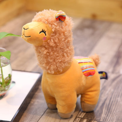Alpaca Llama Plush Toy Doll Animal Stuffed Animal Dolls 1843192993094