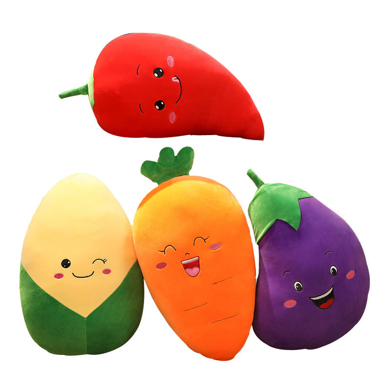 Eggplant Corn Chili Pillow 1843954022616