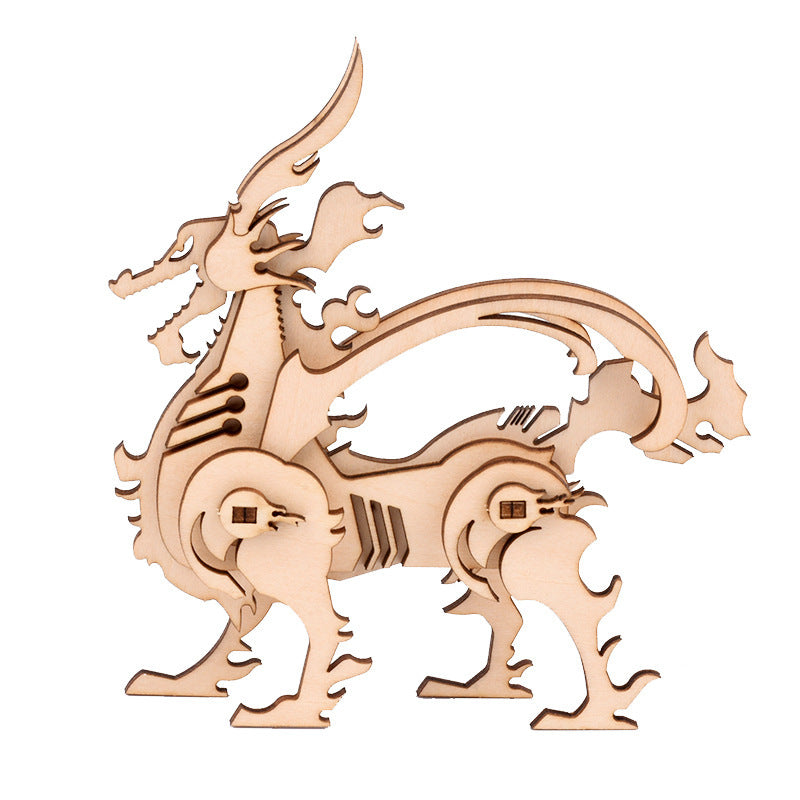 Wooden 3D animal puzzle 18447724256095
