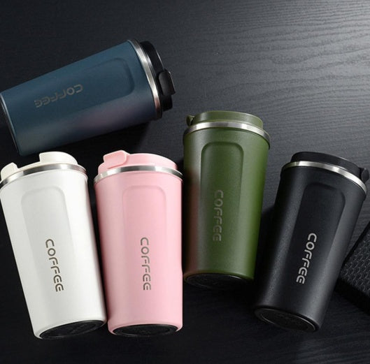 Travel Office Car Stainless Steel Thermal Vacuum Coffee Mug 1848958499753