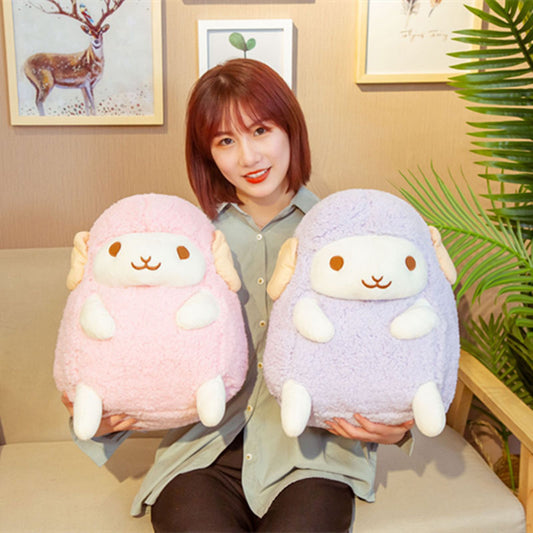 Cute Sitting Little Sheep Doll Plush Toy 1850970392759