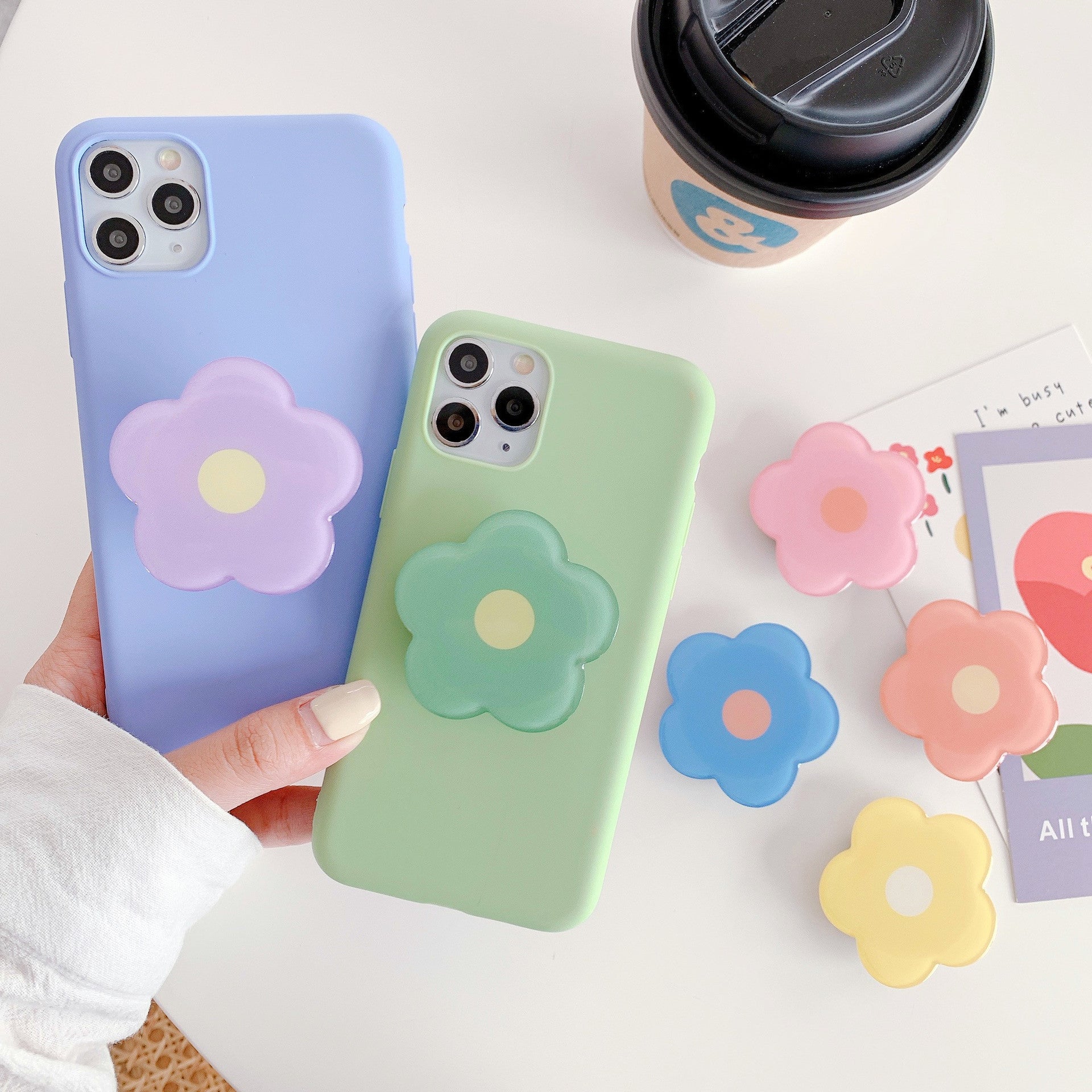 Small   flowers epoxy airbag bracket - 图片 3
