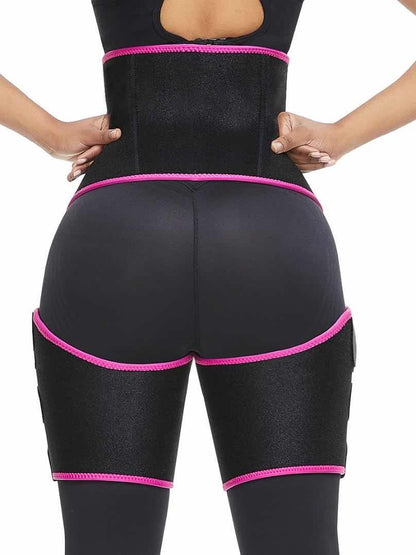 Sports Waist Belt Adjustable One-piece Girdle Leg Straps 1851502659605