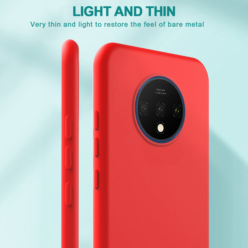 For Oneplus 7T New Liquid Silicone Phone Case 1852317820870