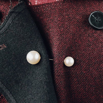 All-match free sewing pearl brooch 1861354956662