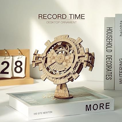 ROBOTIME 3D Puzzles Perpetual Calendar Wooden Model Kits Brain Teasers Sets LK201 1864903688917880832