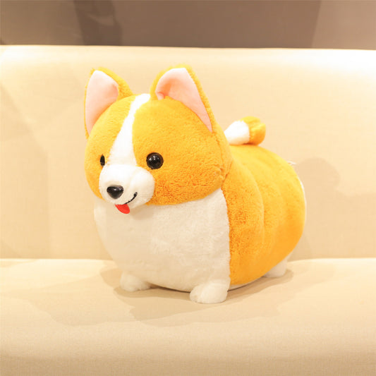 Peach Heart Butt Corgi Doll Corgi Dog Plush Toy 1866167577793