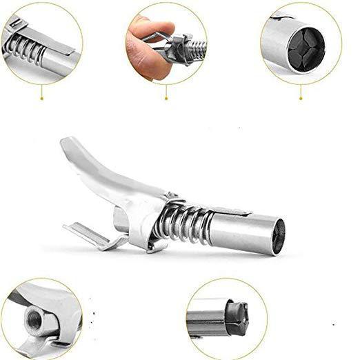 High pressure grease nozzle silver 186655506565