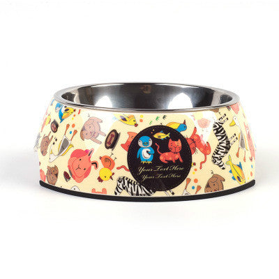 Stainless steel dog bowl cat bowl 1869130066683