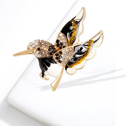 Fashion Women's Colorful Hummingbird Paint Brooch 186db967 4178 4237 b72f 0b370da69dd7