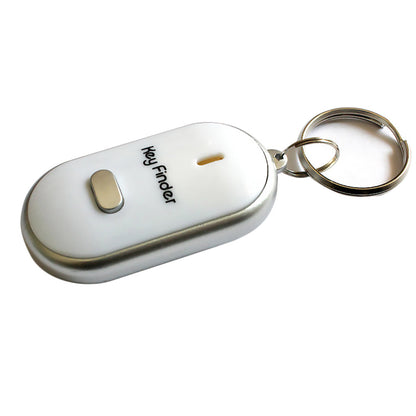 New LED whistle control induction key ring Elderly key finder Multi-function key anti-lost device 187285909865