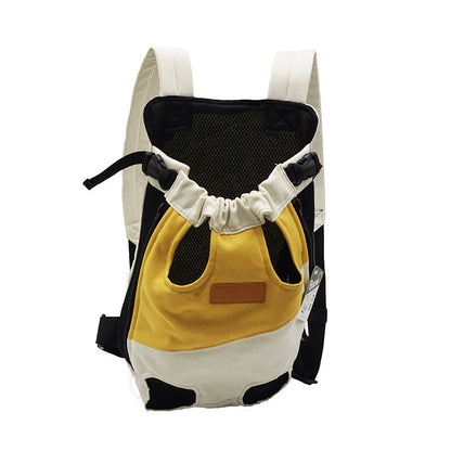 Portable Breathable Comfortable Pet Four-leg Canvas Backpack 18744fe4 f9ef 45a4 a0f7 2c0280d001ae