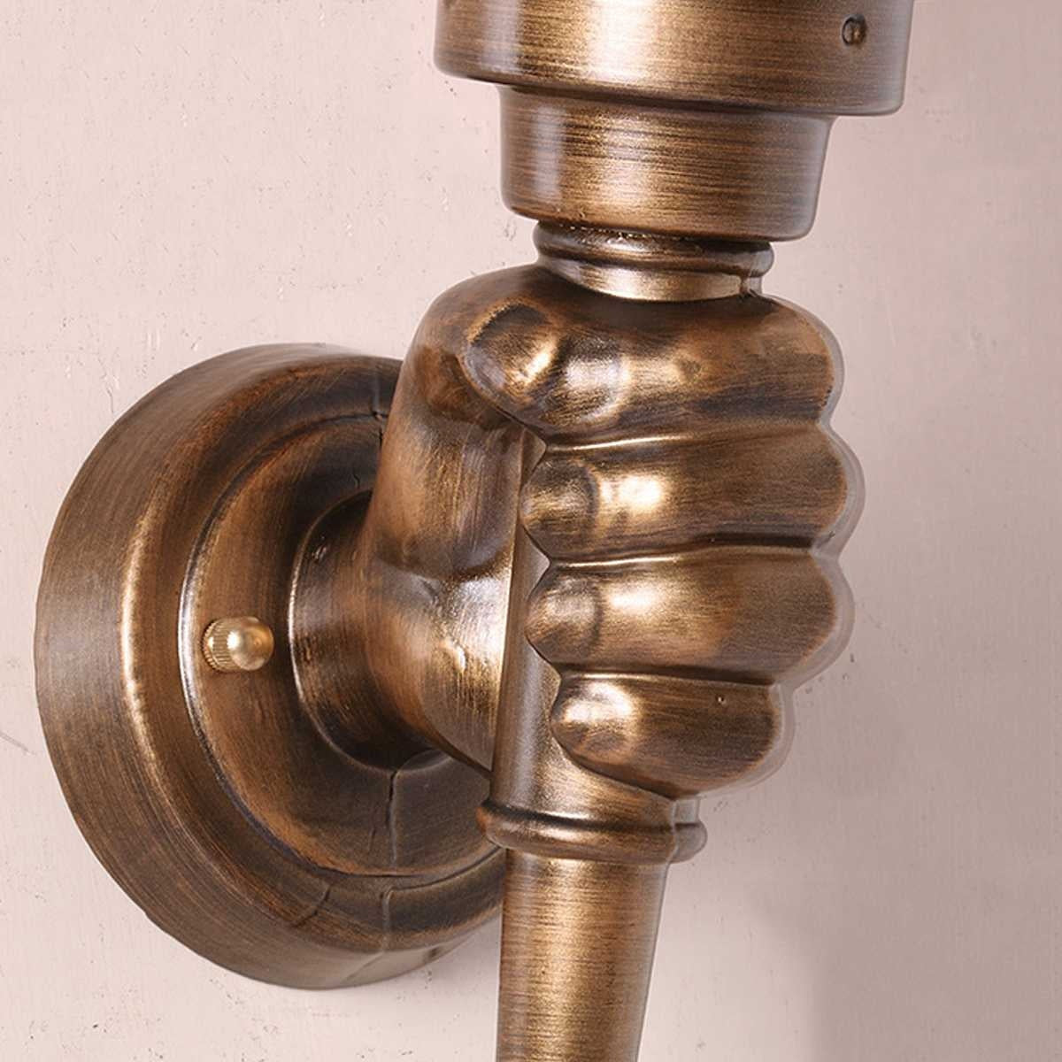 Creative torchbearer wall lamp 1875949746493