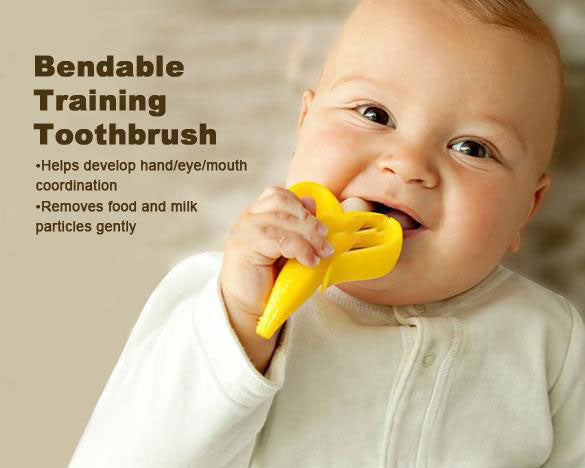 Silicon Bebe Banana Teether Toy 1880061829206