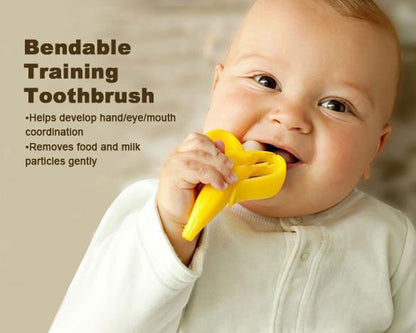 Silicon Bebe Banana Teether Toy 1880061829206