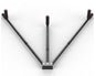 Cross fork lacing artifact ligament stretching yoga aids home fitness equipment 1884856405307