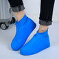 Men and women hiking slip wearable easy to carry silicone rain boots 1885159393876