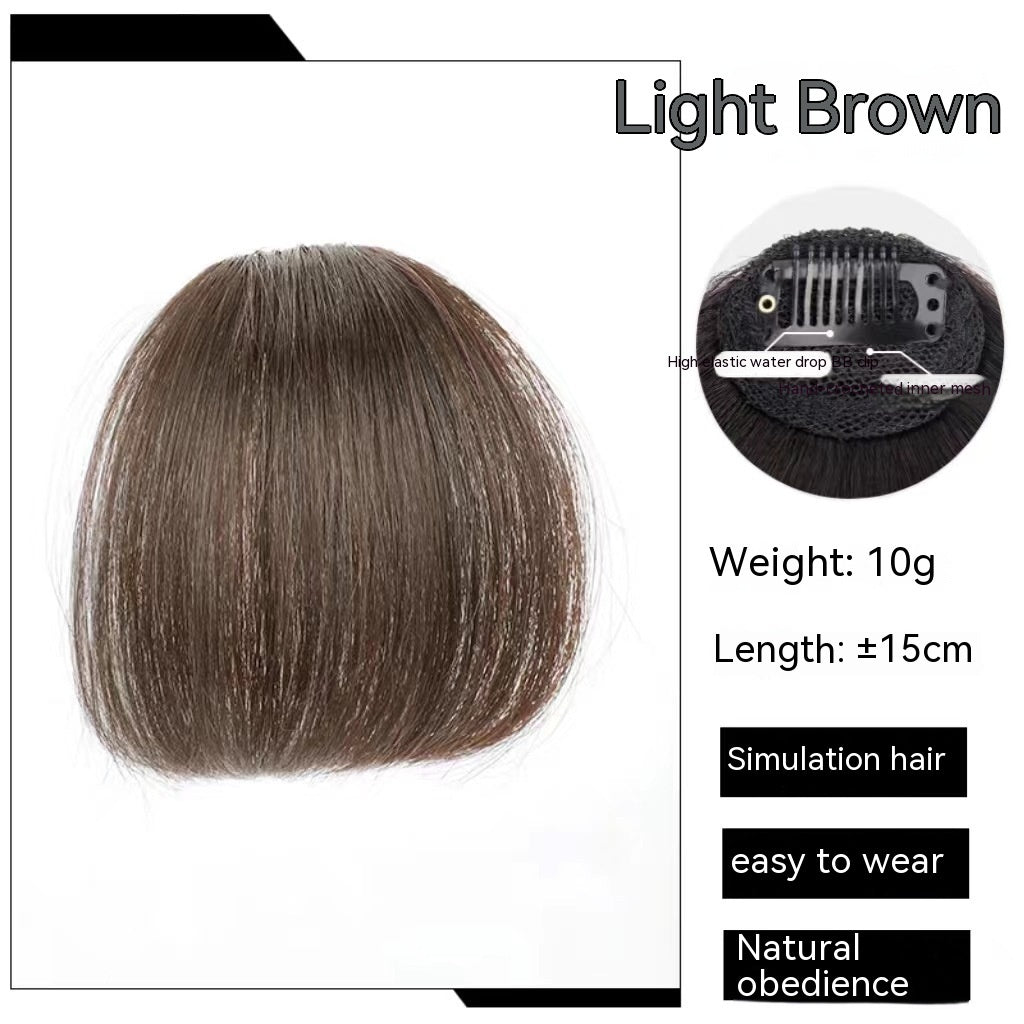 Natural Forehead Artificial Hair Straight Bangs Wig Set Seamless Invisible Wig Set 188721db 080b 4935 bdcd 883de93016be trans