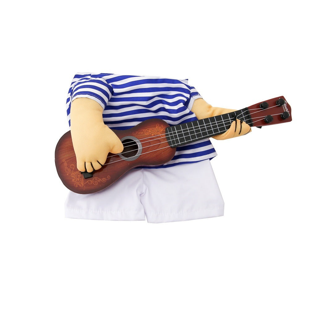 Pet dog guitarist dress 1894142450347