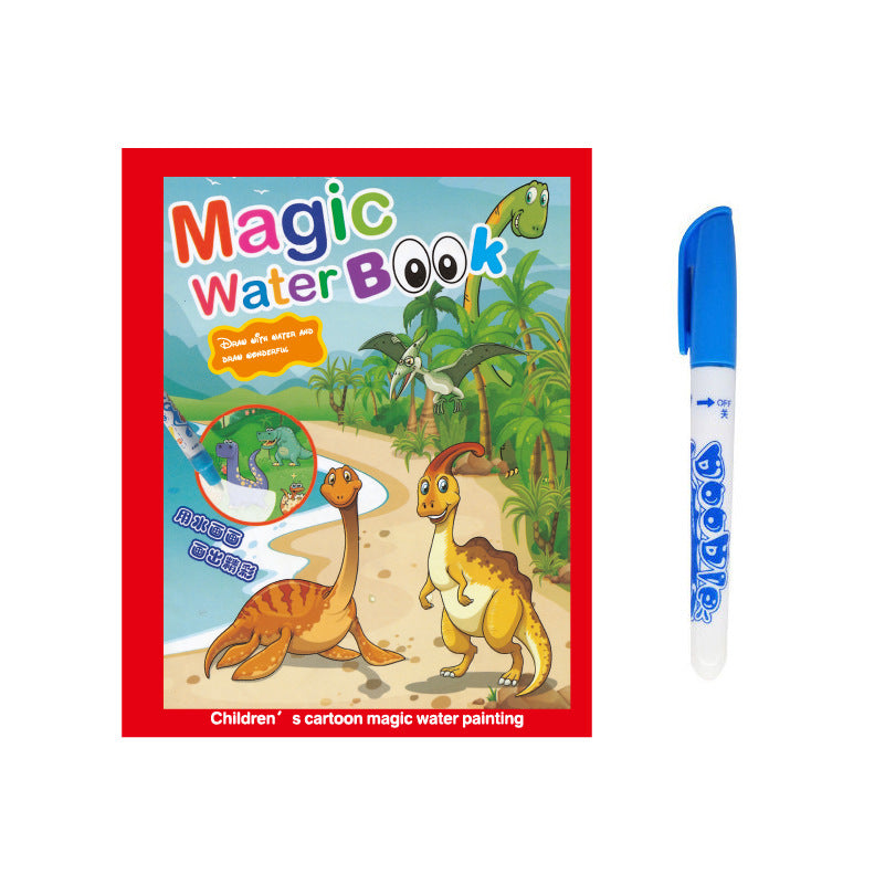 Children's Creative Magic  Water Painting Book 18950175052