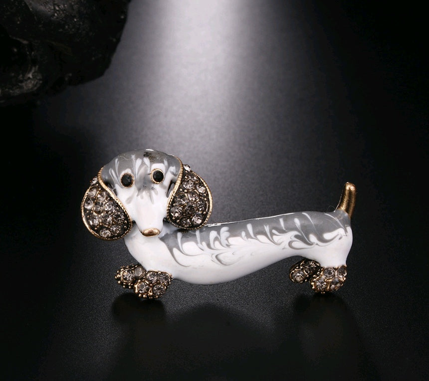 Cute animal brooch brooch men and women coat pin 1895633891283