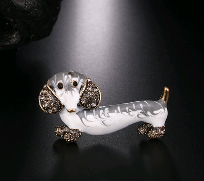 Cute animal brooch brooch men and women coat pin 1895633891283