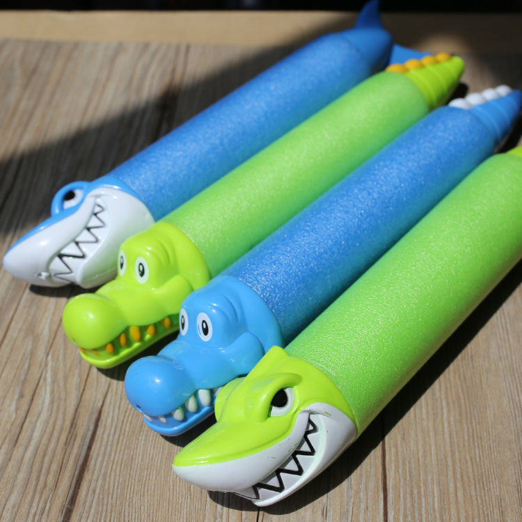33cm Summer Water Gun Toys Pistol Blaster Shooter Outdoor Swimming Pools Cartoon Shark - HD Wireless Product #3