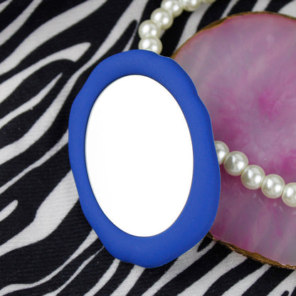 Liquid Silicone Portable Mirror Transparent Air Cushion Ring Buckle Mobile Phone Holder - 图片 2