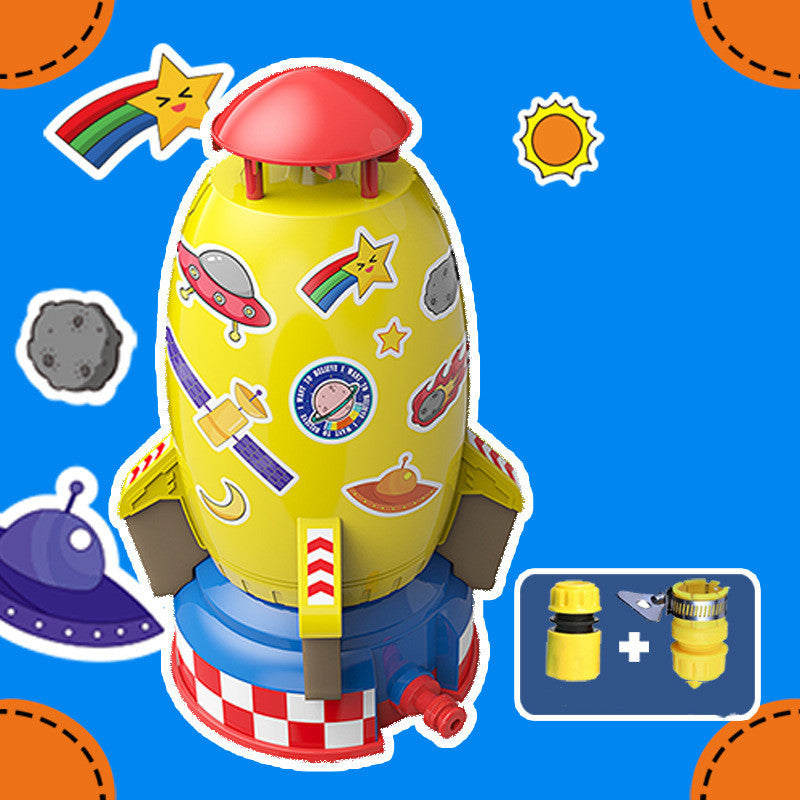 Rocket Launcher Toys Outdoor Rocket Water Pressure Lift Sprinkler Toy Fun Interaction In Garden Lawn Water Spray Toys For Kid