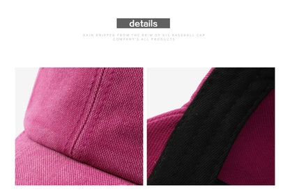Men's And Women's Fashion Wash Ripped Denim Peaked Hat