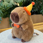 Birthday Hat Capabala Cute Capybara Plush Toy 18c366d1 31d5 440b a44b b832ebfef67a