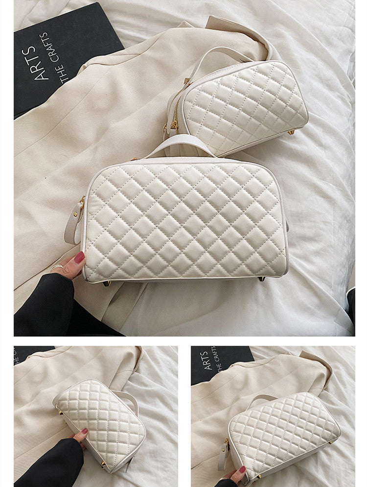 Rhombus Cosmetic Bag Portable Large Capacity 18d46ede 630a 4e16 88b6 ca30d5ab047f