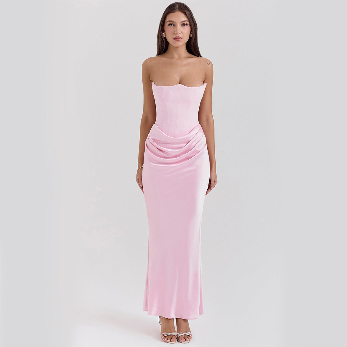 Slim Tube Top Long Dress Sexy Fashion Bandeau Backless Party Evening Dresses For Women Clothing 18ebb55d 3979 491e a019 aeba1