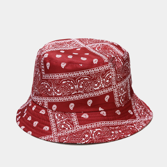 Bandana Print Bucket Hats With Multiple Colorways 18ebb622 47e2 4f8d b0fd 1c32828cfea7
