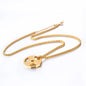 U7 sport jewelry stainless steel men fitness barbell gym necklace 1904384992387