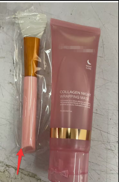 Face Night Mask Collagen Wrapping Mask Natural Ingredients Firming Elasticity & Hydration Anti-wrinkle For Skin Care 1904ead2