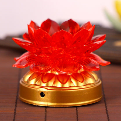 Blessing Lotus Lamp Buddha Front Ornaments 19051dd4 4cba 4685 a08f a67be535d0a7