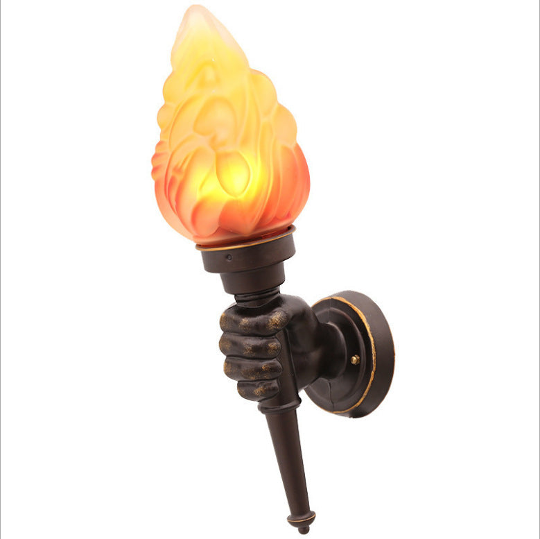 Creative torchbearer wall lamp 1908198083403