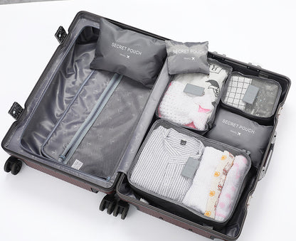 Travel Storage Bag Set Of Six