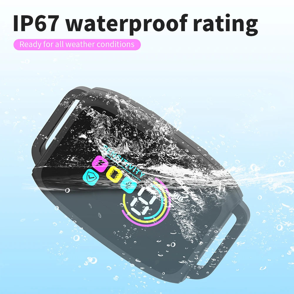 Smart Automatic Anti Barking Dog Collar Rechargeable Bark Stopper Stop Barking HD Digital Display IP67 Waterproof Collar For 