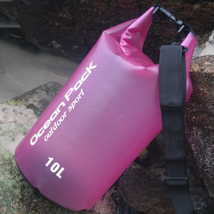 Spot beach bag anti water bucket bag PVC waterproofing bag drifting waterproof bag swimming bag outdoor sports bag 1911084126