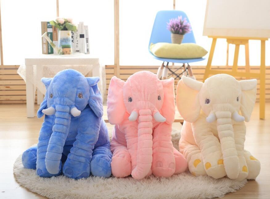 Children's Soothing Elephant Plush Toy Pillow 1911807912618