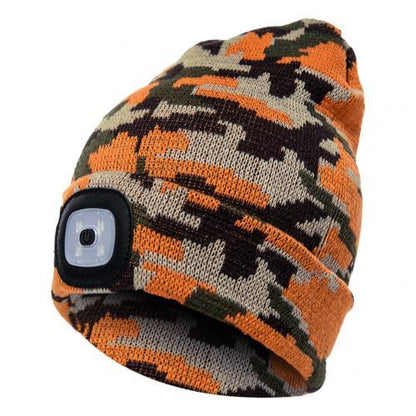 LED Knit Hat Button Cell Type Knitted Hat With Light Glowing 1913367879671
