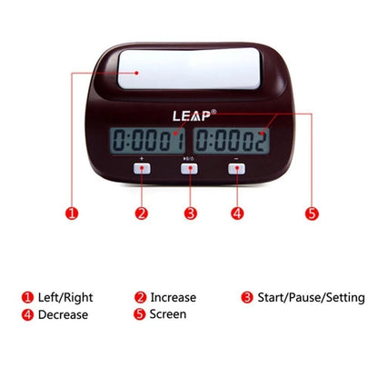 Tianfu Brand PQ9907S Chess Clock 191359532429